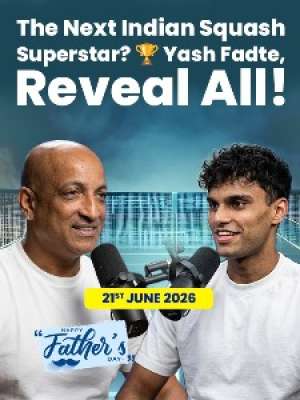 Episode 62: The Next Indian Squash Superstar? 🏆 Yash Fadte, Reveal All!