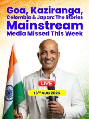 Episode 70: Goa, Kaziranga, Colombia & Japan: The StoriesMainstream Media Missed This Week